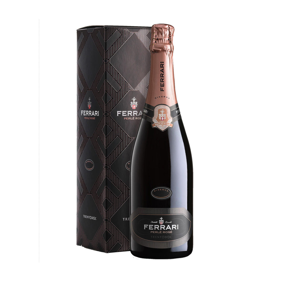 Ferrari Perlé Rosé astucciato Ris. 2015