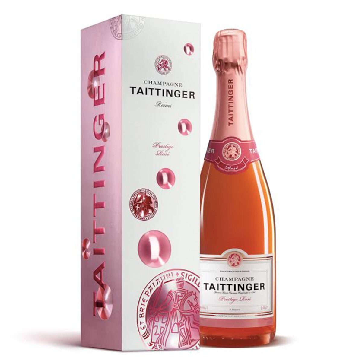 "Prestige Rosé" Taittinger Champagne Brut astuccio