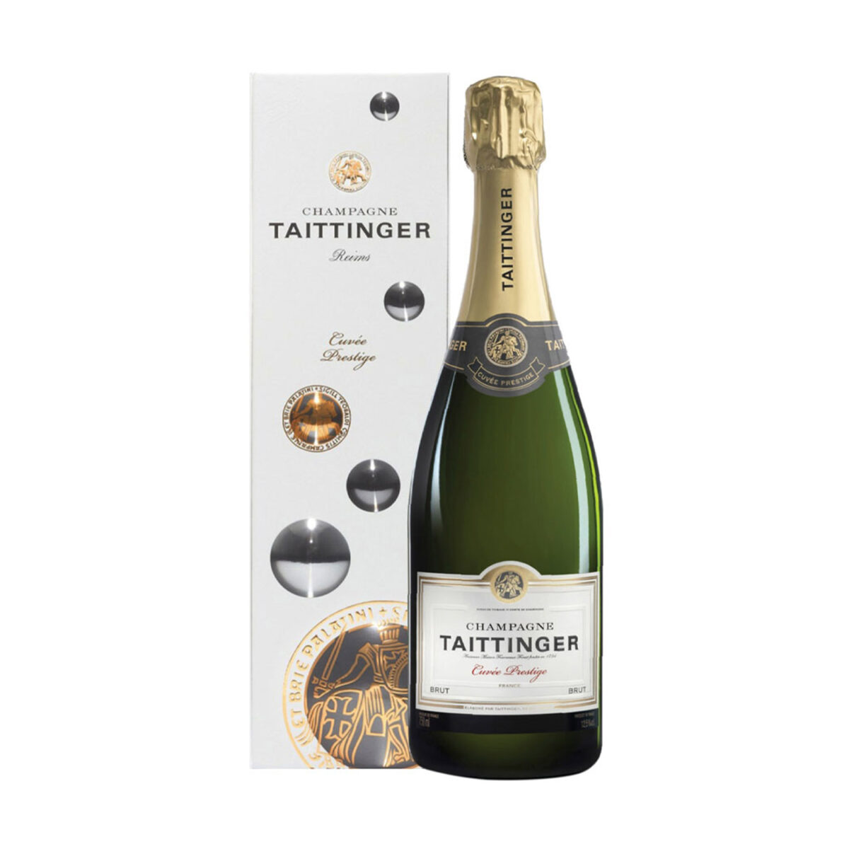 "Cuvée Prestige" Taittinger Champagne Brut astuccio