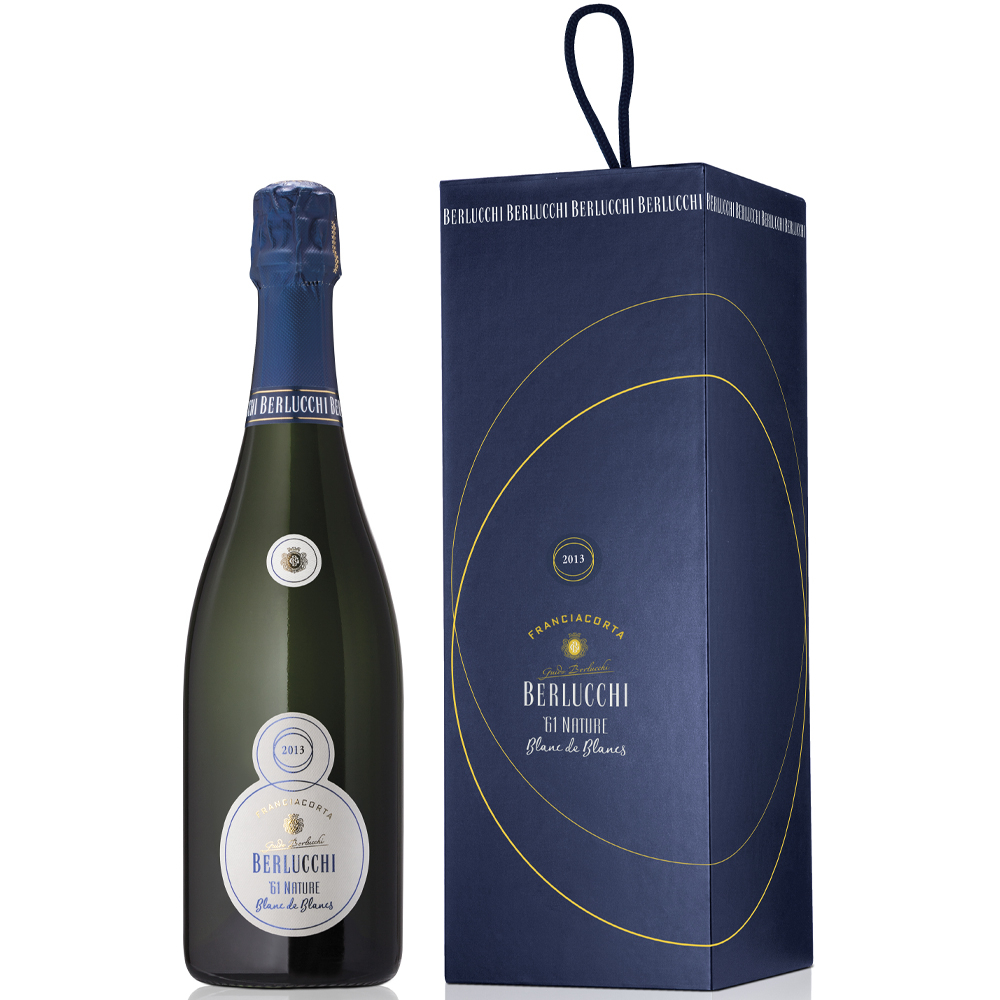 Berlucchi 61' Nature Blanc de Blancs 2014 Franciacorta (con astuccio)