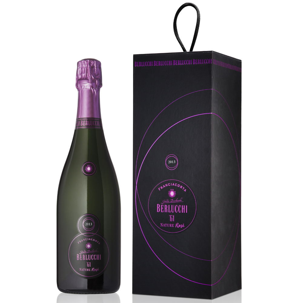 Berlucchi 61' Nature Rosé 2014 Franciacorta (con astuccio)