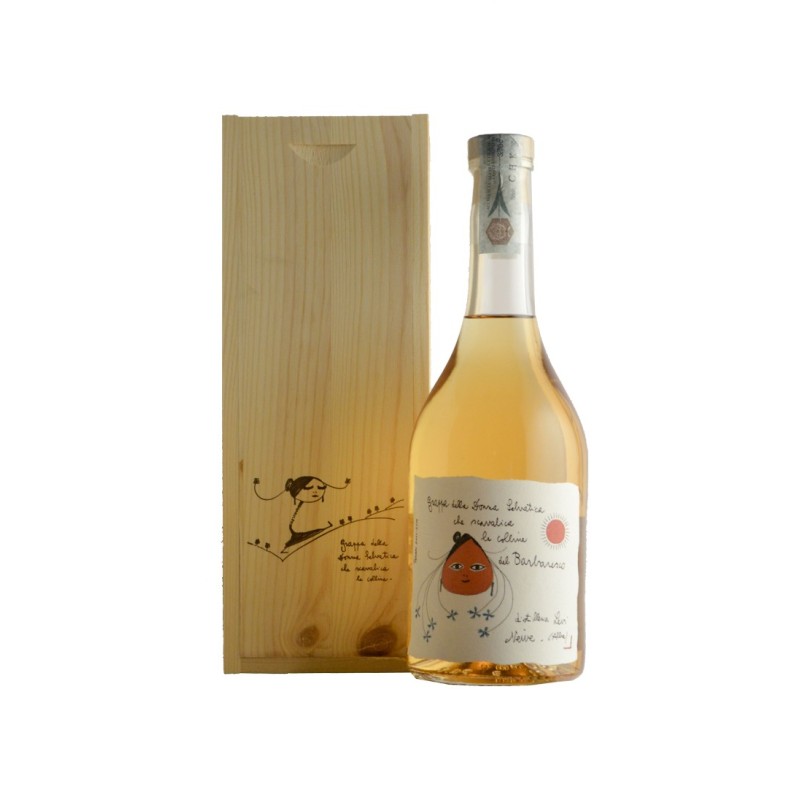 Grappa Della Donna Selvatica Che Scavalica Le Colline Del Barbaresco Romano Levi (Cassetta Legno)